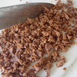 jabon de chocolate picado