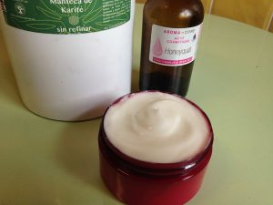 Mascarilla natural de coco y karité - receta